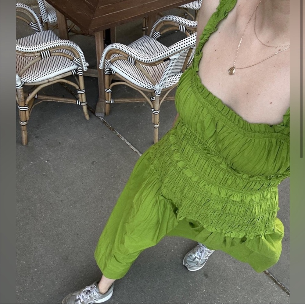 Doen Lime Green Marianne Maxi Dress - Picture 2 of 6